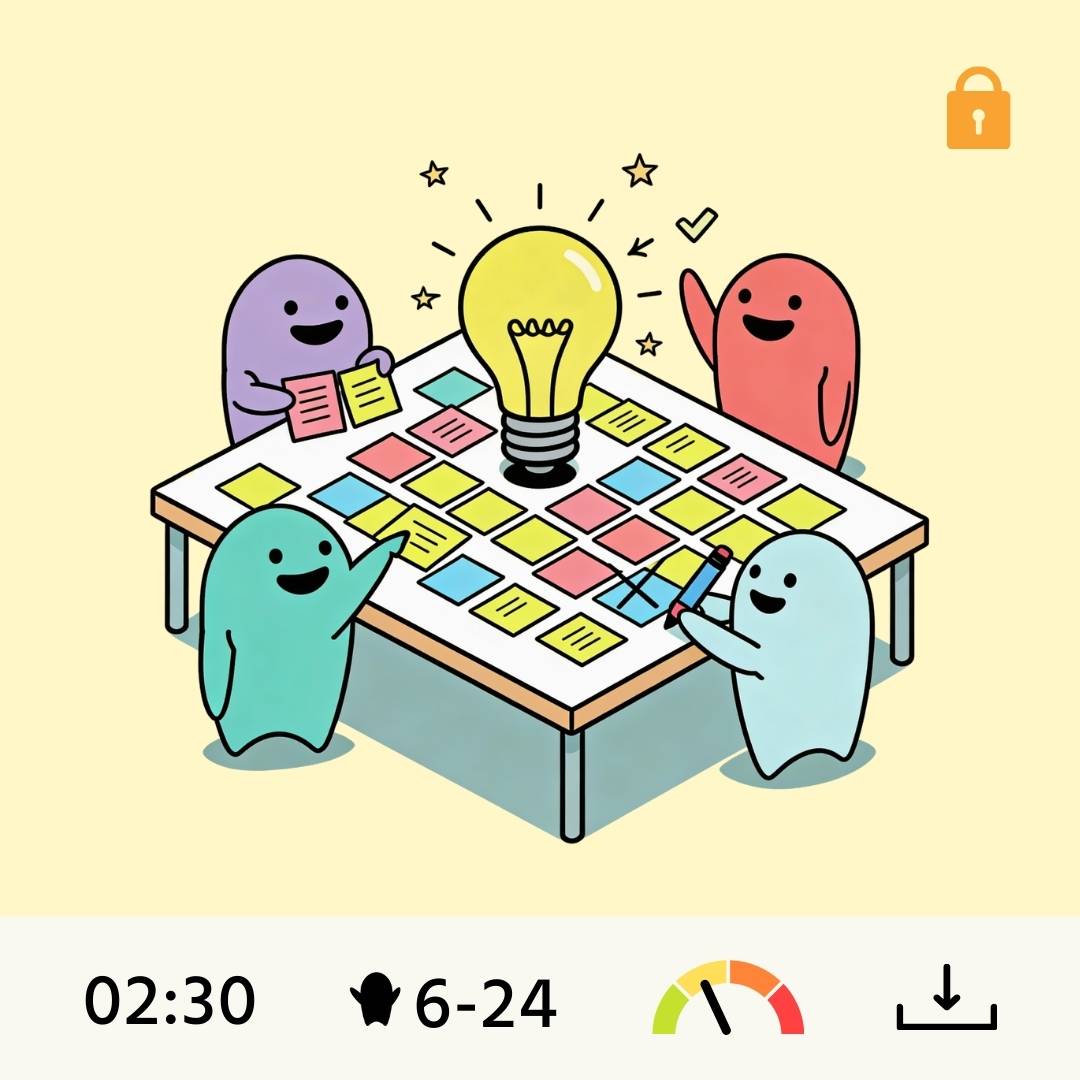 Tener muchas ideas y seleccionar la mejor